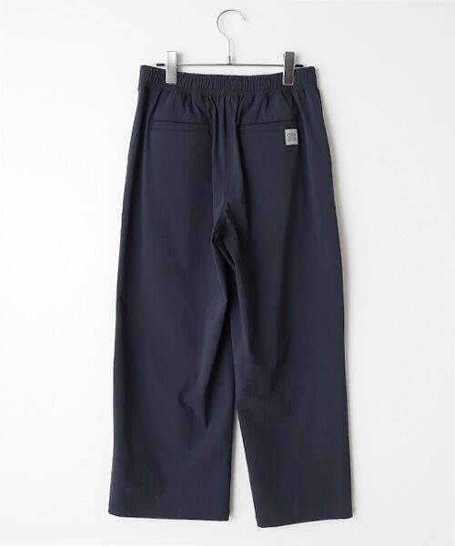 Mademoiselle NON NON / マドモアゼルノンノン その他パンツ | リサイクルナイロン ノータックガウチョパンツ | 詳細1