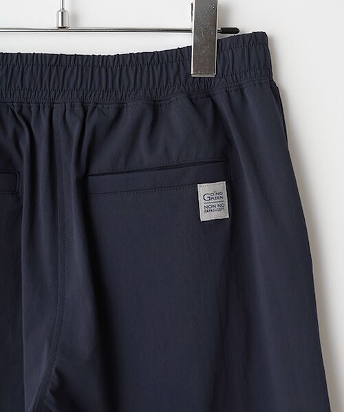 Mademoiselle NON NON / マドモアゼルノンノン その他パンツ | リサイクルナイロン ノータックガウチョパンツ | 詳細3