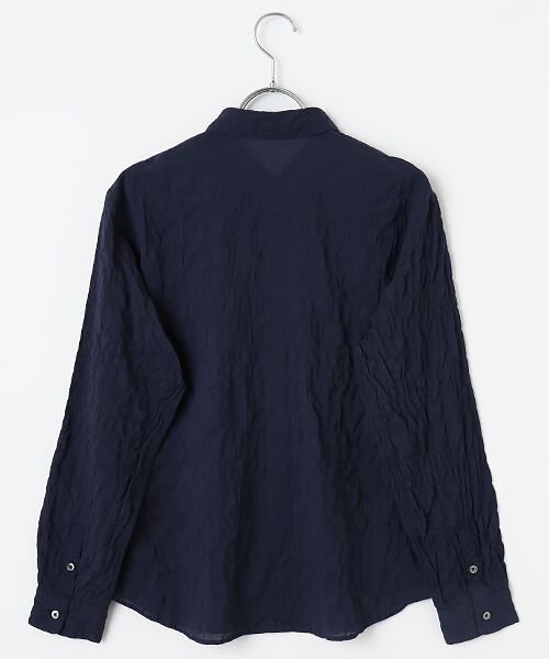 Mademoiselle NON NON / マドモアゼルノンノン シャツ・ブラウス | ●定番●綿モダールシャーリング　ピンタックブラウス | 詳細4
