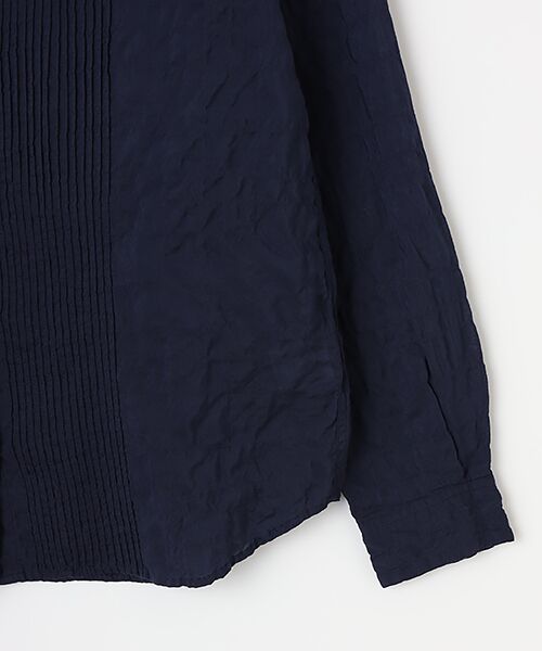 Mademoiselle NON NON / マドモアゼルノンノン シャツ・ブラウス | ●定番●綿モダールシャーリング　ピンタックブラウス | 詳細6