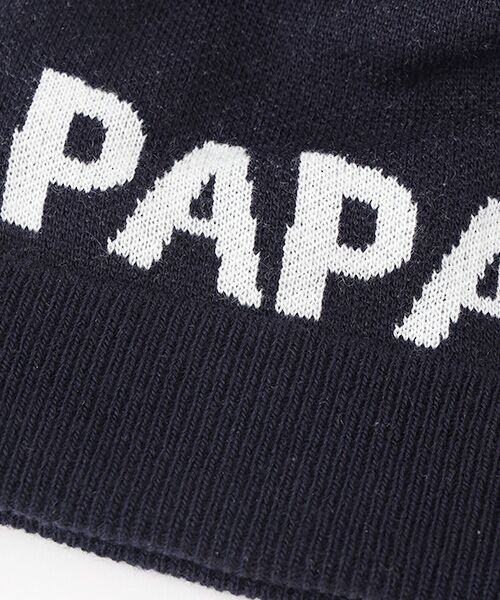 Mademoiselle NON NON / マドモアゼルノンノン ニットキャップ | 【レディース】ロゴジャガードニット帽 | 詳細3