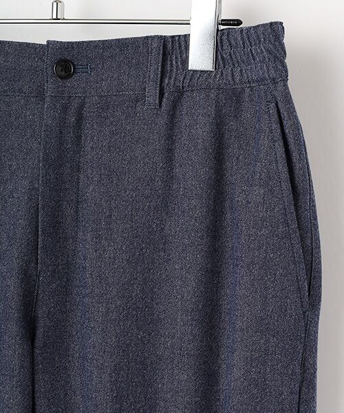 Mademoiselle NON NON / マドモアゼルノンノン その他パンツ | 【レディース】ソフトフラノ テーパードストレッチパンツ | 詳細3