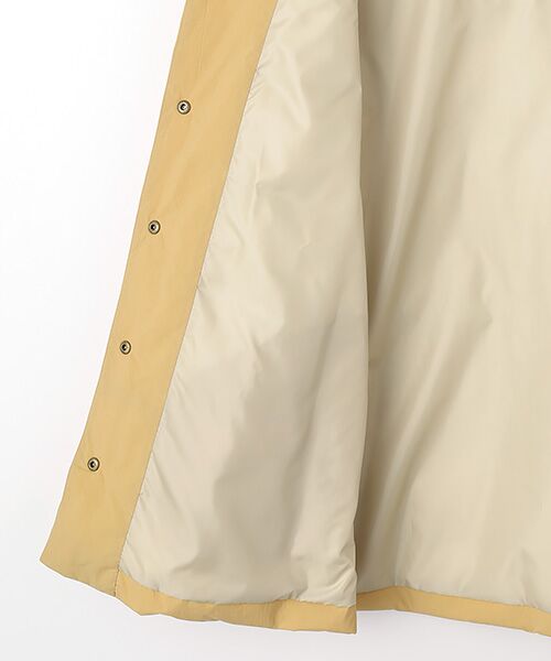 Mademoiselle NON NON / マドモアゼルノンノン その他アウター | ナイロンタフタ ノーカラーダウンコート | 詳細4