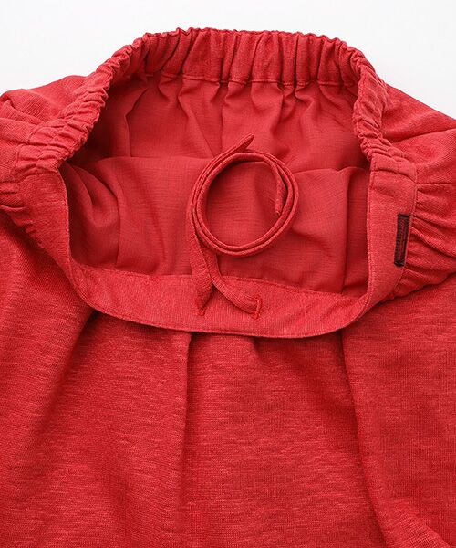 Mademoiselle NON NON / マドモアゼルノンノン ロング・マキシ丈スカート | ウォッシャブルリネン天竺 ギャザーフレアースカート | 詳細5