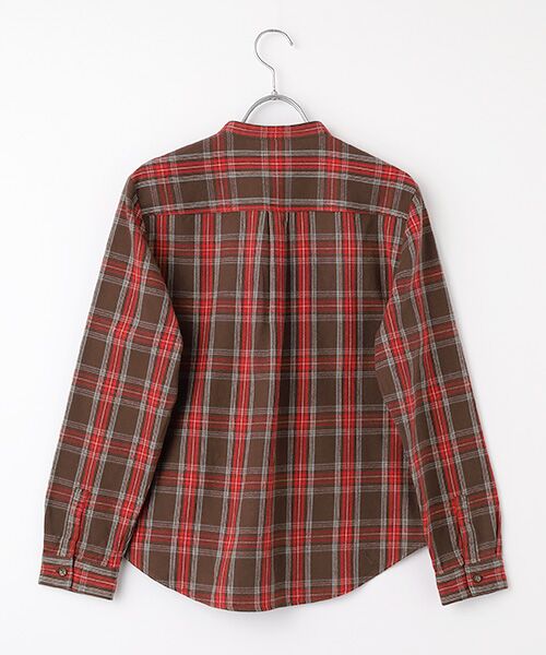 Mademoiselle NON NON / マドモアゼルノンノン シャツ・ブラウス | コットンツイル チェックシャツ | 詳細2