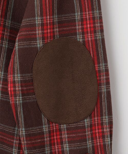 Mademoiselle NON NON / マドモアゼルノンノン シャツ・ブラウス | コットンツイル レギュラーカラーチェックシャツ | 詳細3