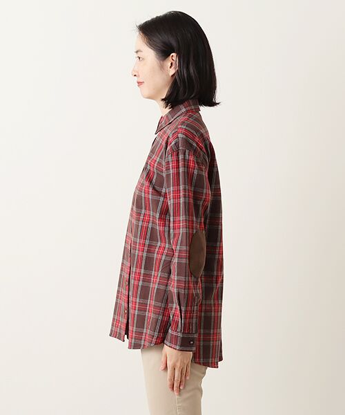 Mademoiselle NON NON / マドモアゼルノンノン シャツ・ブラウス | コットンツイル レギュラーカラーチェックシャツ | 詳細6