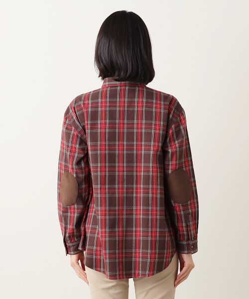 Mademoiselle NON NON / マドモアゼルノンノン シャツ・ブラウス | コットンツイル レギュラーカラーチェックシャツ | 詳細7