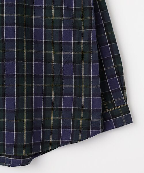 Mademoiselle NON NON / マドモアゼルノンノン シャツ・ブラウス | コットンツイル レギュラーカラーチェックシャツ | 詳細11