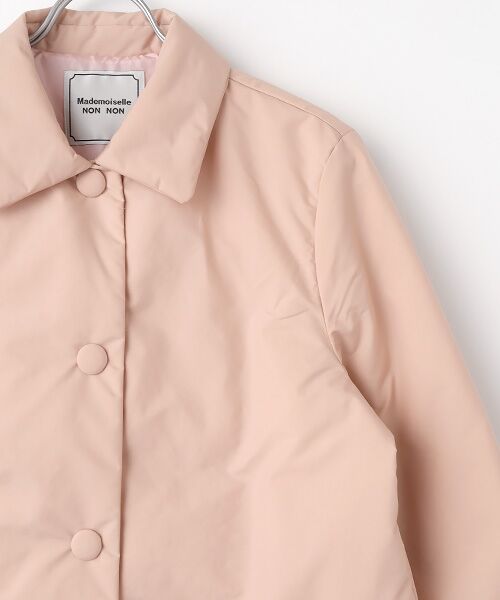 Mademoiselle NON NON / マドモアゼルノンノン その他アウター | リサイクルポリエステルハイカウントタフタ ダウンコート | 詳細3