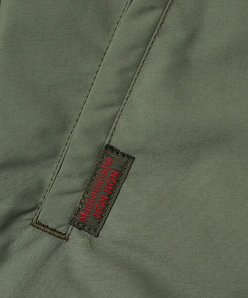 Mademoiselle NON NON / マドモアゼルノンノン その他アウター | リサイクルポリエステルハイカウントタフタ ダウンコート | 詳細7