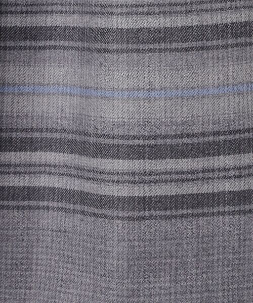 Mademoiselle NON NON / マドモアゼルノンノン ロング・マキシ丈スカート | パネルタータンチェック柄タックギャザースカート | 詳細4