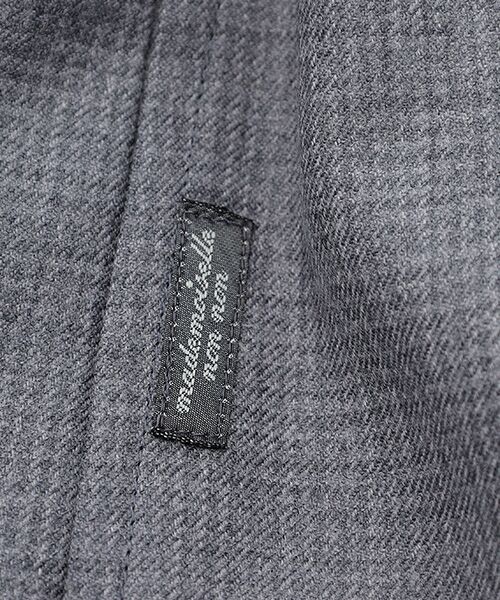 Mademoiselle NON NON / マドモアゼルノンノン ロング・マキシ丈スカート | パネルタータンチェック柄タックギャザースカート | 詳細6