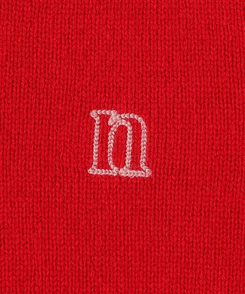 Mademoiselle NON NON / マドモアゼルノンノン カーディガン・ボレロ | ウールカシミヤ天竺8G クルーネックカーディガン | 詳細6