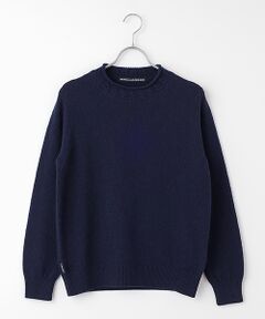 Mademoiselle NON NON / マドモアゼルノンノン ニット・セーター | ウールカシミヤ天竺8G ロールネックセーター
