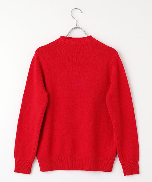 Mademoiselle NON NON / マドモアゼルノンノン ニット・セーター | ウールカシミヤ天竺8G ロールネックセーター | 詳細1