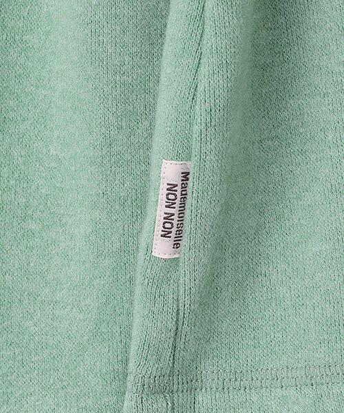 Mademoiselle NON NON / マドモアゼルノンノン カットソー | ソリストヒート ハイネックカットソー | 詳細12