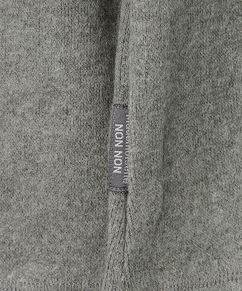 Mademoiselle NON NON / マドモアゼルノンノン カットソー | ソリストヒート ハイネックカットソー | 詳細14