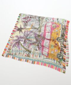 Mademoiselle NON NON / マドモアゼルノンノン マフラー・ショール・スヌード・ストール | <STORIATIPIC>ストリアティピック バス柄ストール