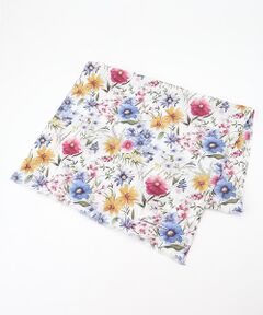 Mademoiselle NON NON / マドモアゼルノンノン マフラー・ショール・スヌード・ストール | フラワー柄ストール