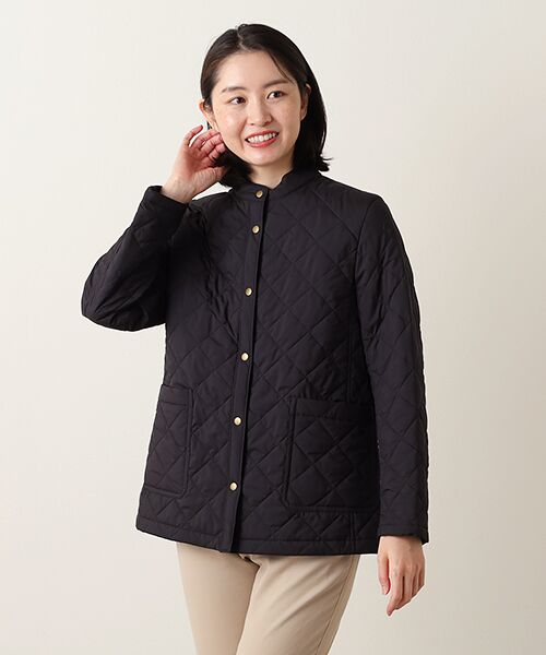 Mademoiselle NON NON / マドモアゼルノンノン ブルゾン | ポリエステルタフタ ライトキルティングブルゾン | 詳細6