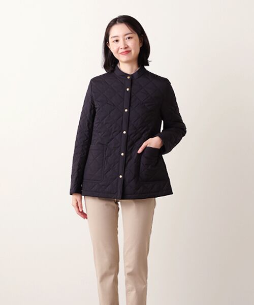 Mademoiselle NON NON / マドモアゼルノンノン ブルゾン | ポリエステルタフタ ライトキルティングブルゾン | 詳細9