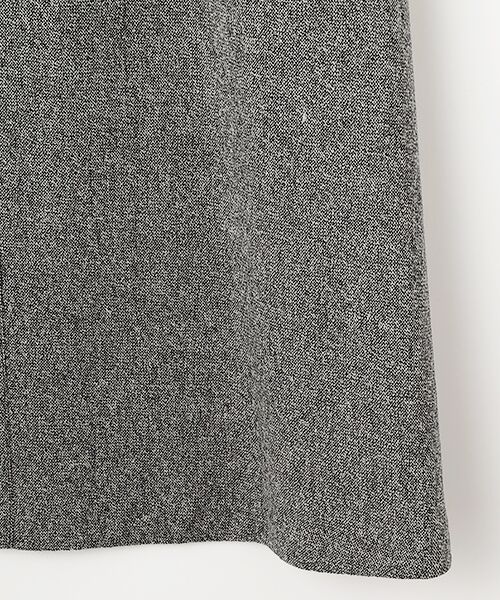 Mademoiselle NON NON / マドモアゼルノンノン ロング・マキシ丈ワンピース | ウールストレッチ杢ツィード ジャンパースカート | 詳細8