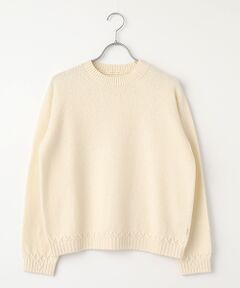 Mademoiselle NON NON / マドモアゼルノンノン ニット・セーター | ラムウール/カシミヤ7G ニットプルオーバー