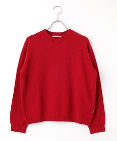 Mademoiselle NON NON / マドモアゼルノンノン ニット・セーター | ラムウール/カシミヤ7G ニットプルオーバー