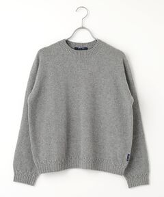 Mademoiselle NON NON / マドモアゼルノンノン ニット・セーター | ラムウール/カシミヤ7G ニットプルオーバー