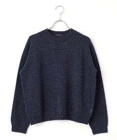 Mademoiselle NON NON / マドモアゼルノンノン ニット・セーター | ラムウール/カシミヤ7G ニットプルオーバー