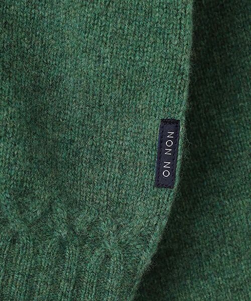 Mademoiselle NON NON / マドモアゼルノンノン ニット・セーター | ラムウール/カシミヤ7G ニットプルオーバー | 詳細3