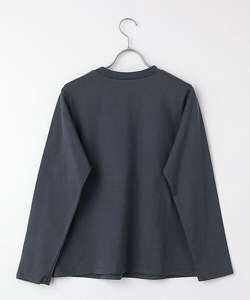 Mademoiselle NON NON / マドモアゼルノンノン Tシャツ | コーマ天竺 ピクチャーダイアリー柄プリントTシャツ | 詳細3