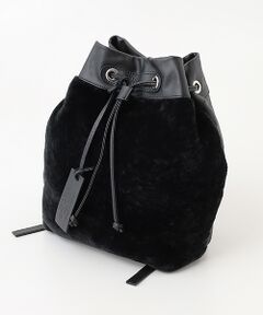 Mademoiselle NON NON / マドモアゼルノンノン ハンドバッグ | <MARCO MASI>マルコマージ ムートンレザーリュック