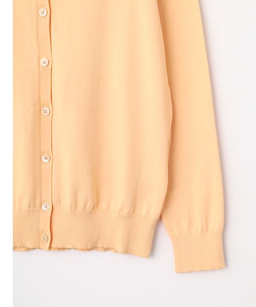 Mademoiselle NON NON / マドモアゼルノンノン カーディガン・ボレロ | BIOLOGICO ORGANIC天竺カーディガン | 詳細3