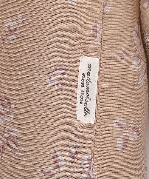 Mademoiselle NON NON / マドモアゼルノンノン シャツ・ブラウス | レーヨンプリント ミニローズ柄ボウタイブラウス | 詳細5