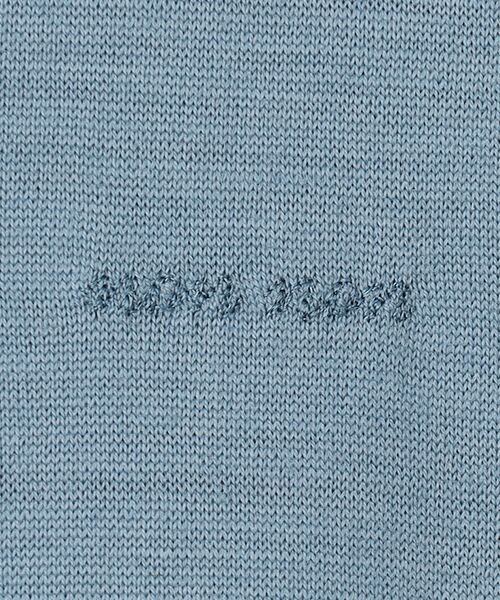 Mademoiselle NON NON / マドモアゼルノンノン カットソー | スーパーウォッシャブルウール先染天竺 Aラインチュニック | 詳細6