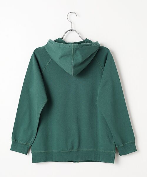 Mademoiselle NON NON / マドモアゼルノンノン パーカー | ハーフループミニ裏毛パーカー | 詳細1