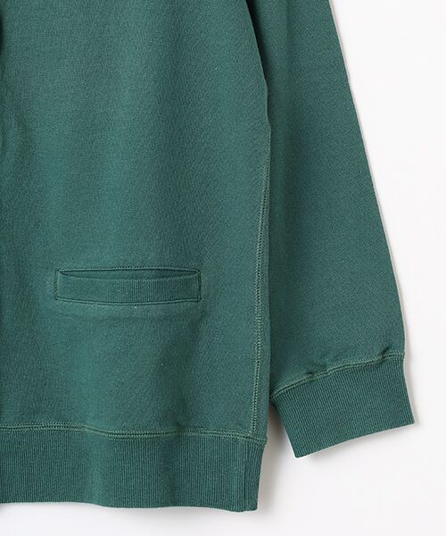 Mademoiselle NON NON / マドモアゼルノンノン パーカー | ハーフループミニ裏毛パーカー | 詳細3