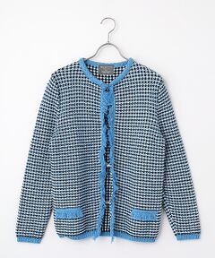 Mademoiselle NON NON / マドモアゼルノンノン ノーカラージャケット | <MUSETTI>ムゼッティー コットンジャケット