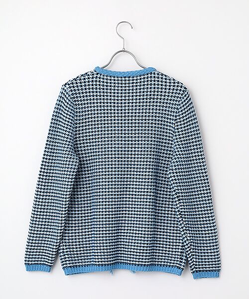 Mademoiselle NON NON / マドモアゼルノンノン ノーカラージャケット | <MUSETTI>ムゼッティー コットンジャケット | 詳細1