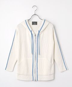 Mademoiselle NON NON / マドモアゼルノンノン パーカー | <MUSETTI>ムゼッティー コットンニットパーカー