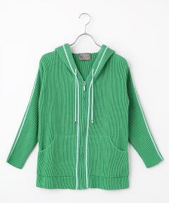 Mademoiselle NON NON / マドモアゼルノンノン パーカー | <MUSETTI>ムゼッティー コットンニットパーカー