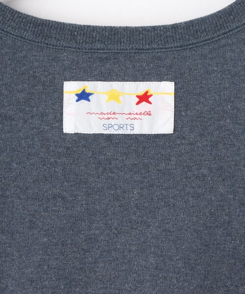 Mademoiselle NON NON / マドモアゼルノンノン Tシャツ | 吊り天竺 ロゴプリントTシャツ | 詳細6