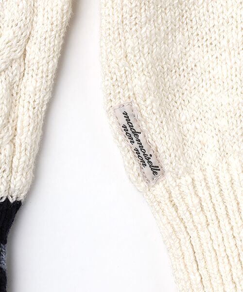 Mademoiselle NON NON / マドモアゼルノンノン ニット・セーター | COTTON VINTAGE天竺 クリケットセーター | 詳細1