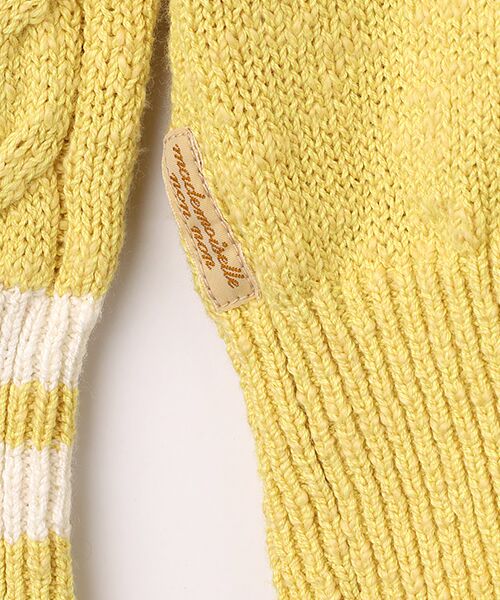 Mademoiselle NON NON / マドモアゼルノンノン ニット・セーター | COTTON VINTAGE天竺 クリケットセーター | 詳細2