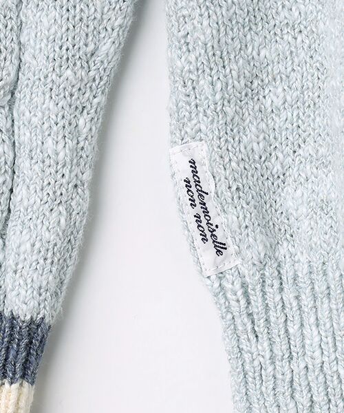Mademoiselle NON NON / マドモアゼルノンノン ニット・セーター | COTTON VINTAGE天竺 クリケットセーター | 詳細3
