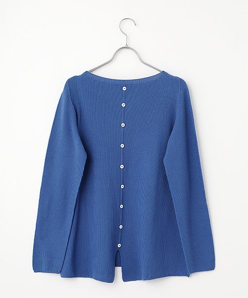 Mademoiselle NON NON / マドモアゼルノンノン ニット・セーター | <MUSETTI>ムゼッティー バックボタンニット | 詳細1