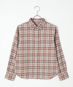 Mademoiselle NON NON / マドモアゼルノンノン シャツ・ブラウス | ビエラ起毛チェックシャツ