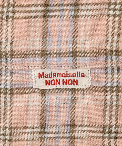 Mademoiselle NON NON / マドモアゼルノンノン シャツ・ブラウス | ビエラ起毛チェックシャツ | 詳細2
